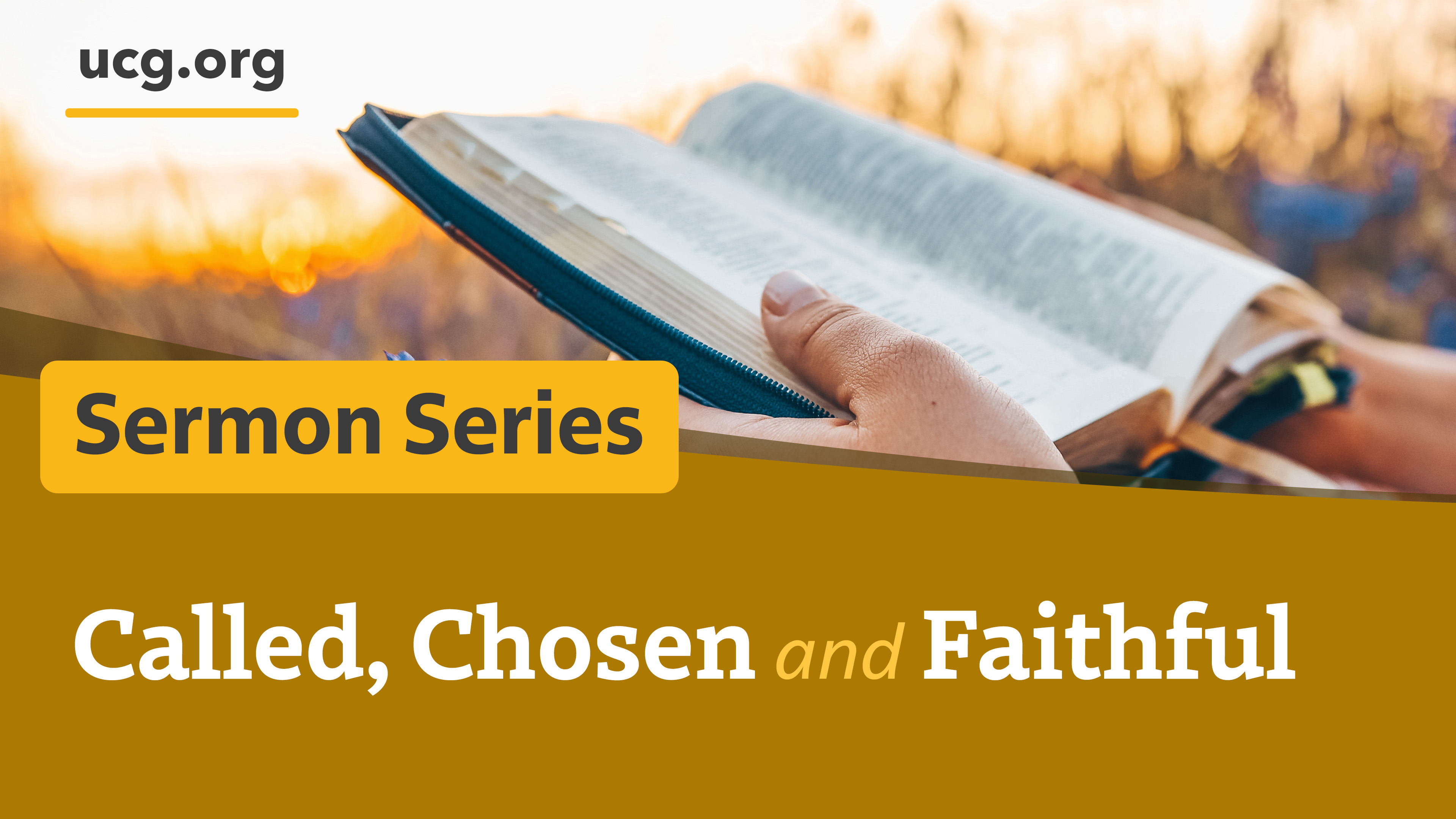 Called chosen and faithful series