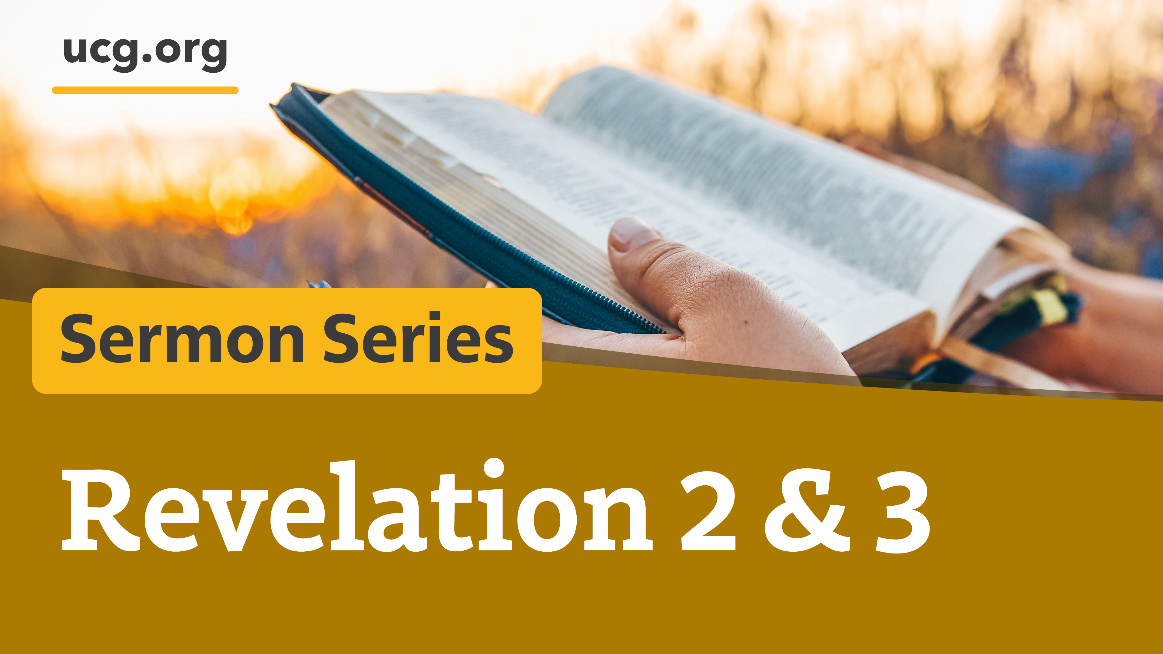 Revelation 2 & 3 series
