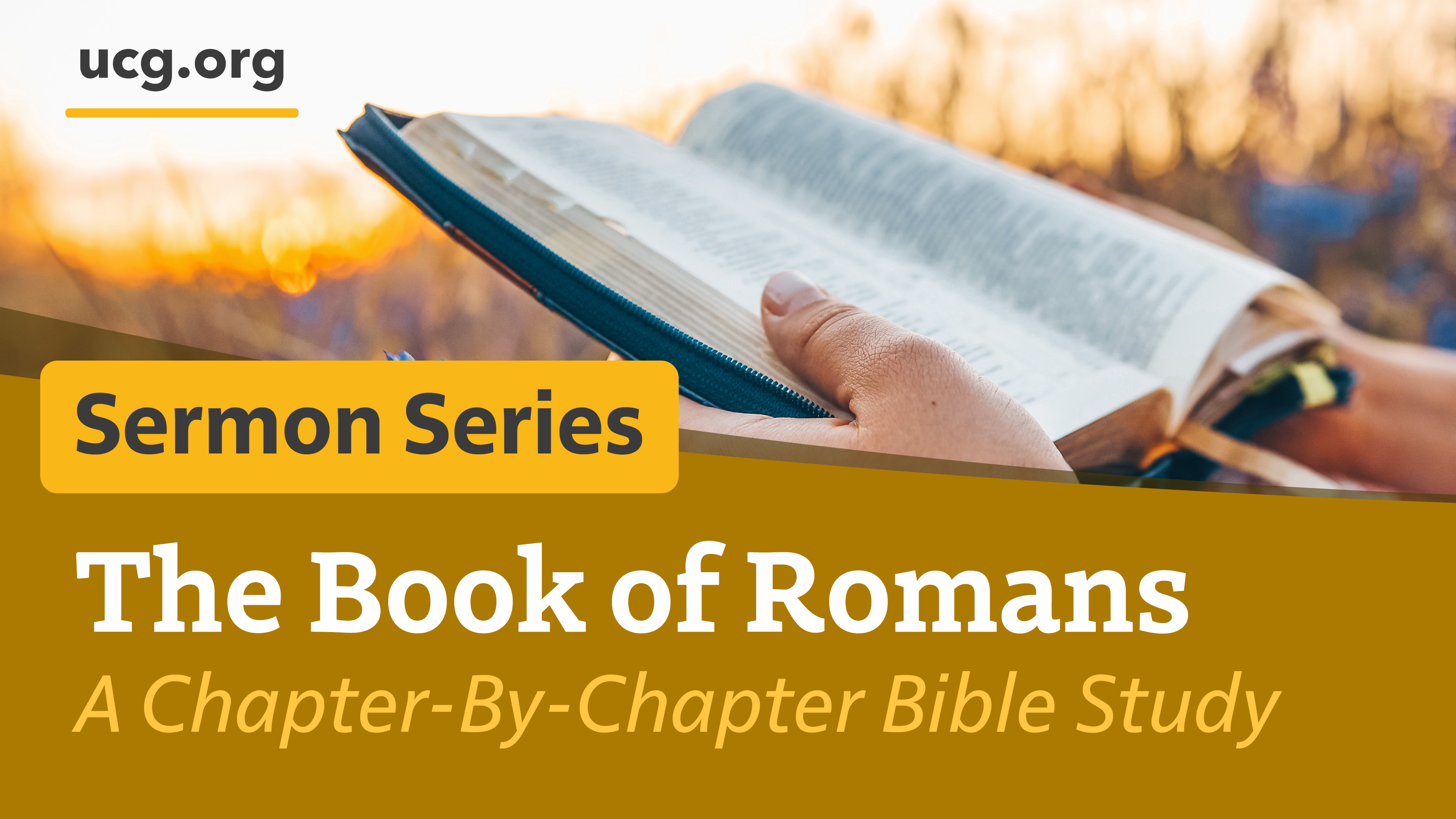Study of the Book of Romans series
