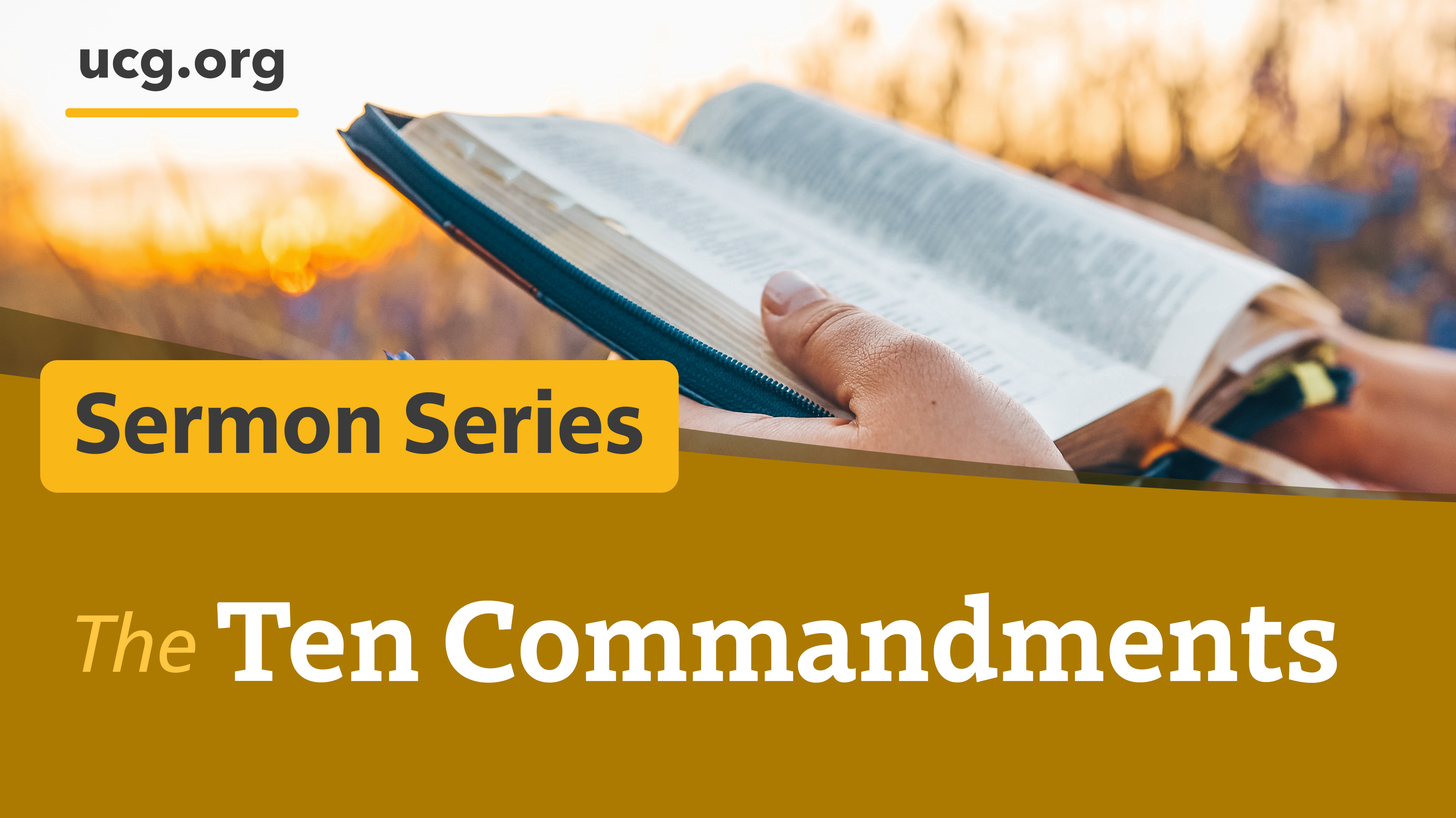 The Ten Commandments Series