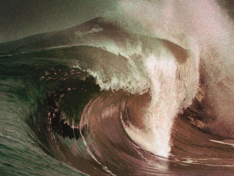 A massive wave.