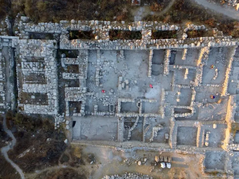 Excavations at Tel Gezer in Israel