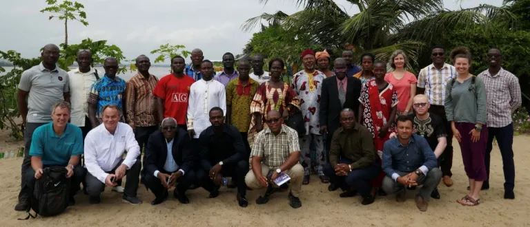 Group photo from Benin