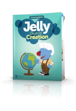 Jelly and the Days of Creation: Coloring Book