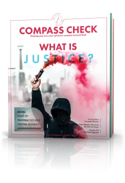 Compass Check Fall 2020 Tilted Cover Image: What Is Justice?