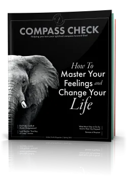 Tilted cover image of Compass Check Spring 2021 issue